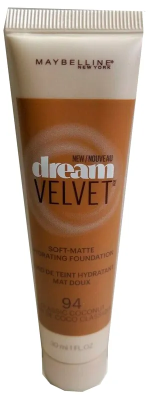 MAYBELLINE-DREAM VELVET HYDRATING FOUNDATION -94 - CLASSIC COCONUT  - MAYBELLINE SMARTWATCH - Comprar en Panama