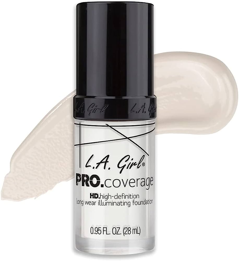 L.A GIRL -PRO COVERAGE LIQUID FOUNDATION 30H CORRECTOR-GLM641 - WHITE 