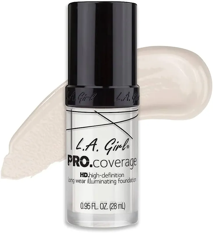 L.A GIRL -PRO COVERAGE LIQUID FOUNDATION 30H CORRECTOR-GLM641 - WHITE  - L.A GIRL  CORRECTORES  - Comprar en Panama