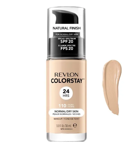 Revlon Colorstay 24 hrs - 110 Ivory  - Revlon BASES  - Comprar en Panama