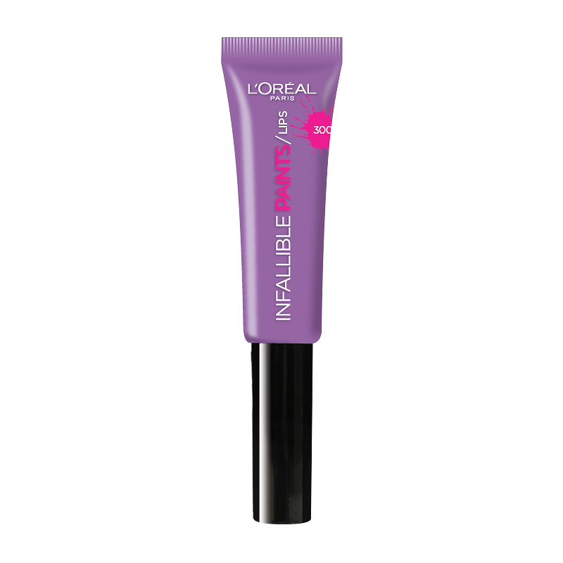 LOREAL-INFALLIBLE PAINTS LIPGLOSS-300-LILAC LUST
