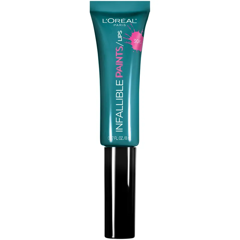 LOREAL-INFALLIBLE PAINTS LIPGLOSS-306- DOMINEERING TEAL  - LOREAL LABIALES - Comprar en Panama
