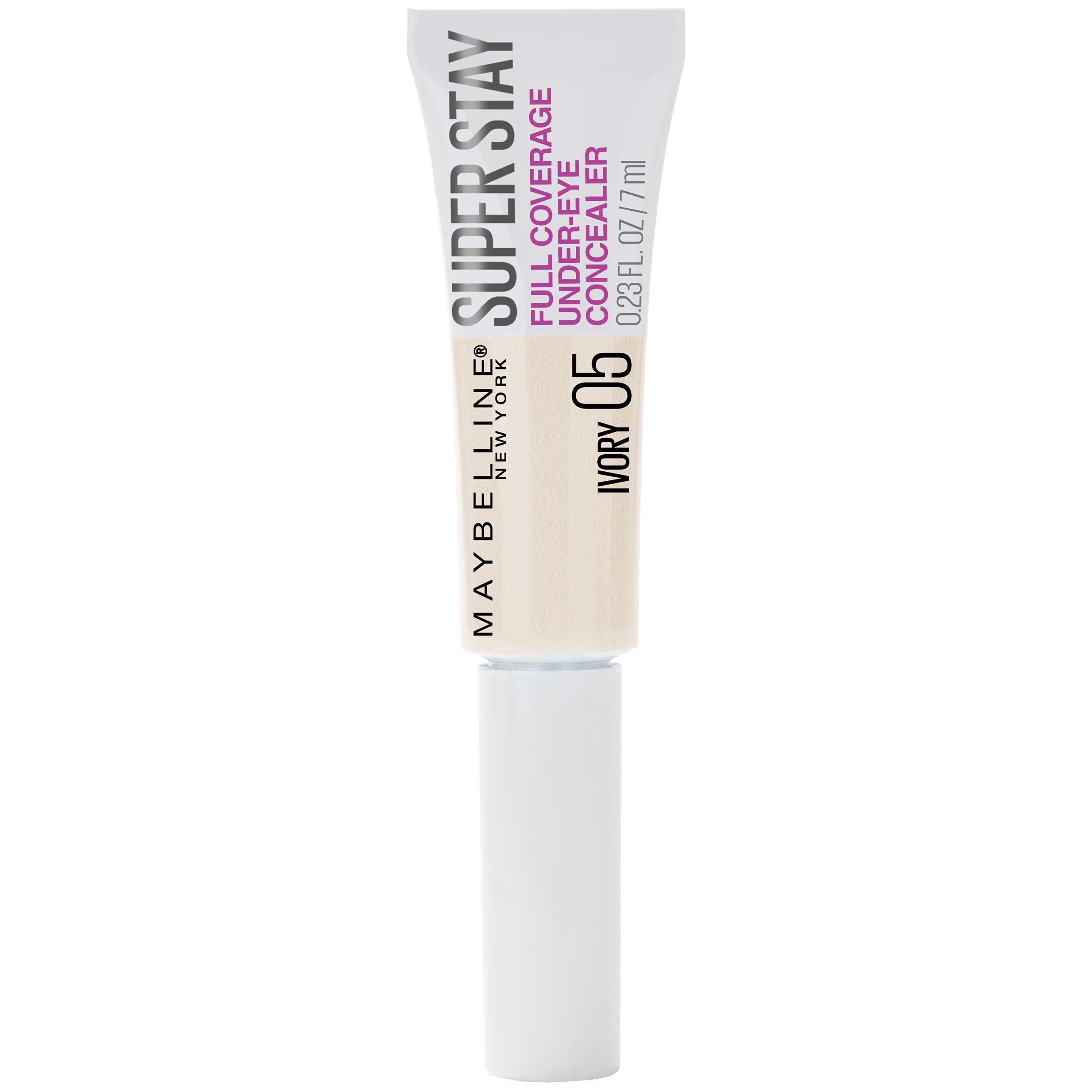 MAYBELLINE -SUPER STAY FULL COVERAGE UNDER EYE CONCEALER -05 - IVORY 