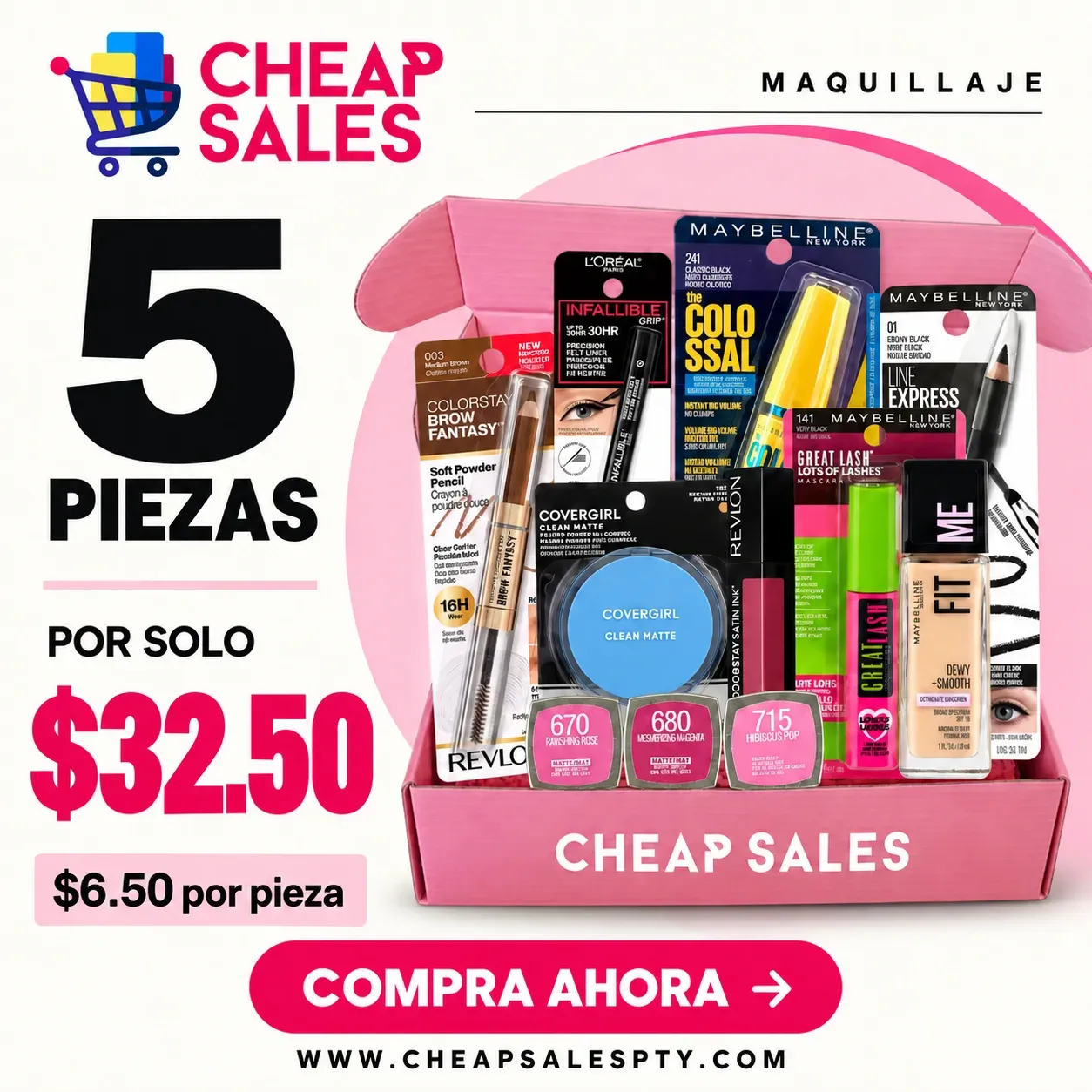 Caja de 5 piezas - VARIADO CAJA MIXTA - Comprar en Panamá