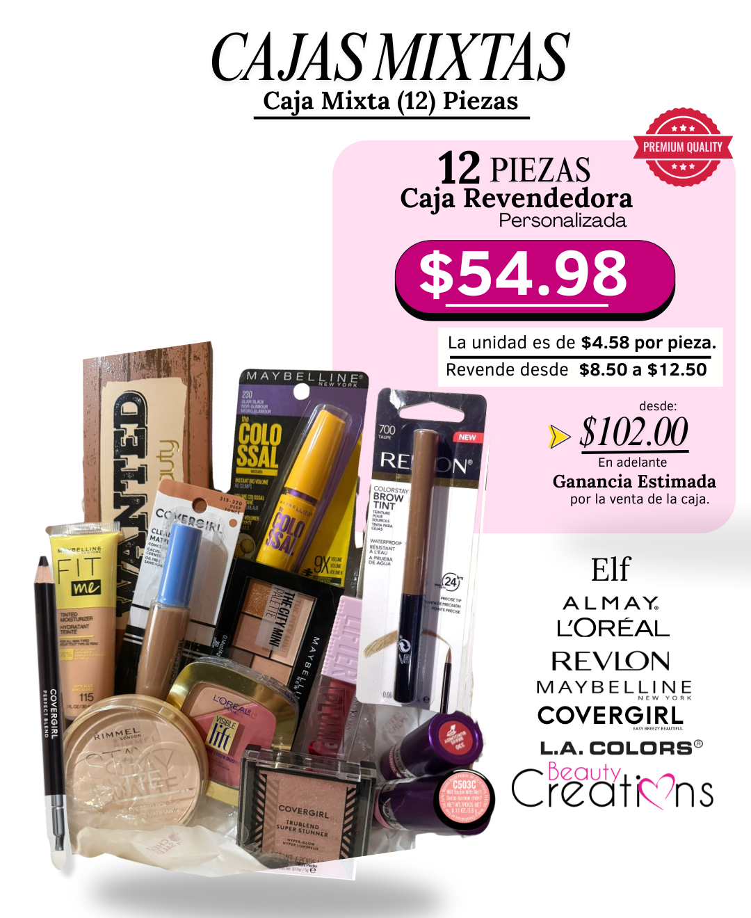 CAJA MIXTA 12 PCS