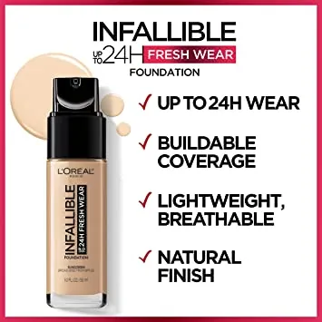 Loreal Infalible 24 hrs Fresh Wear - 410 - Loreal - vista adicional