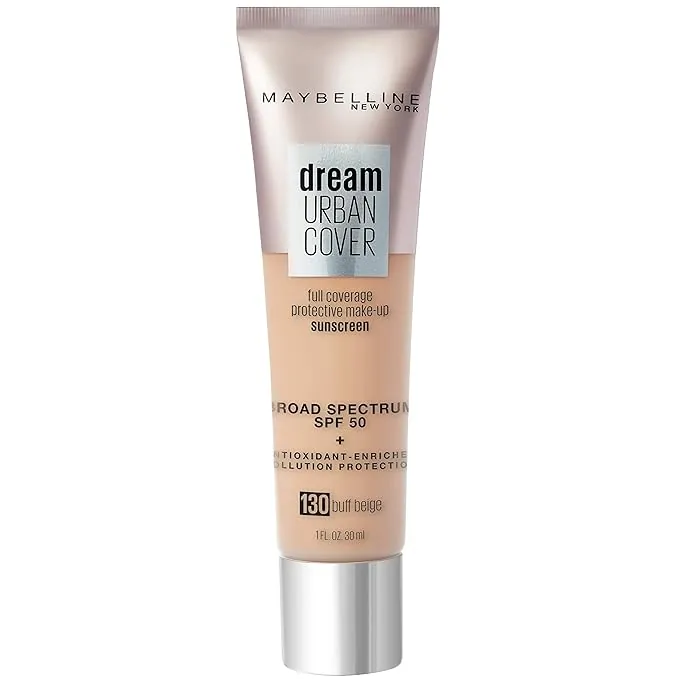  MAYBELLINE - DREAM URBAN COVER SUNSCREEN - 130 Buff Beige - Maybelline BASES  - Comprar en Panama