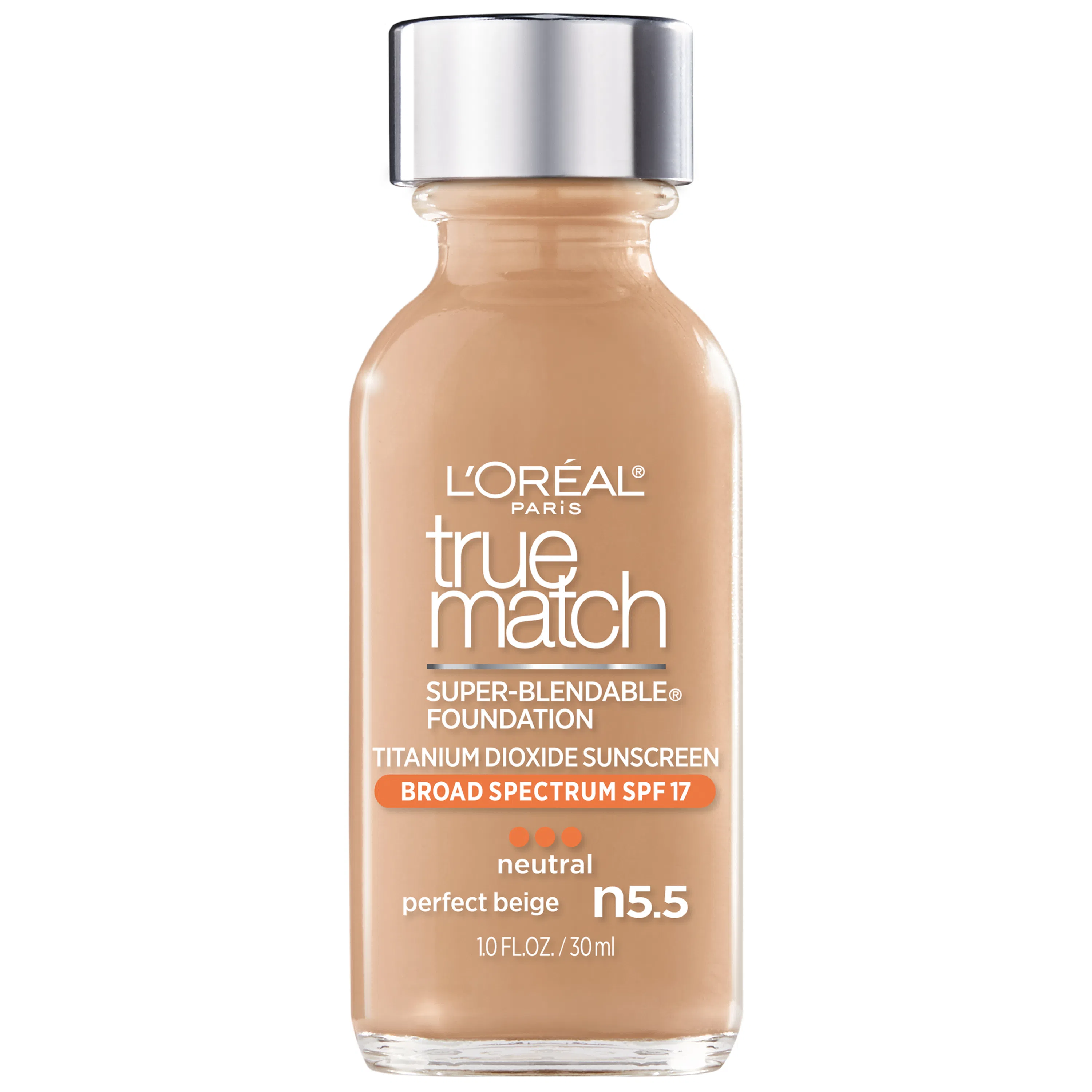 LOREAL TRUE MATCH - FOUNDATION - N5.5 PERFECT BEIGE 