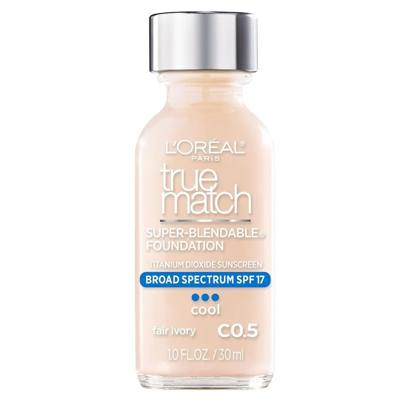 LOREAL TRUE MATCH - FOUNDATION - C0.5 FAIR IVORY  - Loreal BASES  - Comprar en Panama