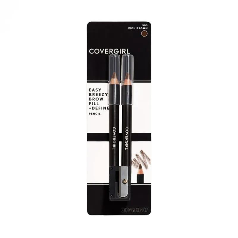 Covergirl - Easy Breezy Brow Fill + Define Brow Pencil - 505 Rich Brown - Covergirl  PRODUCTO DE CEJA  en Panama