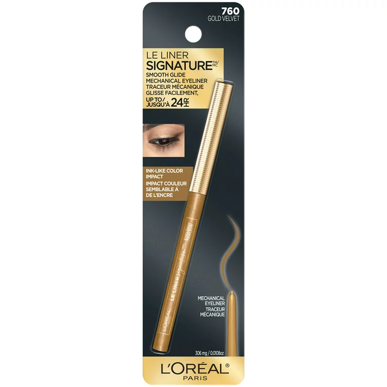 Loreal - Le Liner Signature - 760 Gold Velvet  - Loreal DELINEADOR DE OJO  - Comprar en Panama