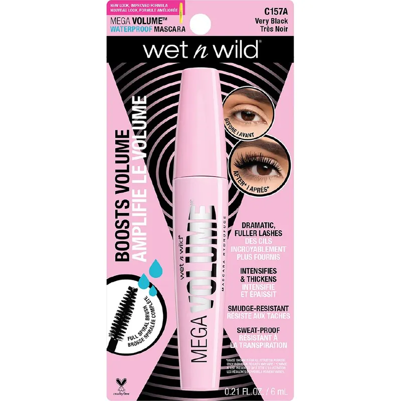 Wet N WILD  Mascara Mega Volume - Vitamin E Enriched - WET N WILD MASCARA  - Comprar en Panama