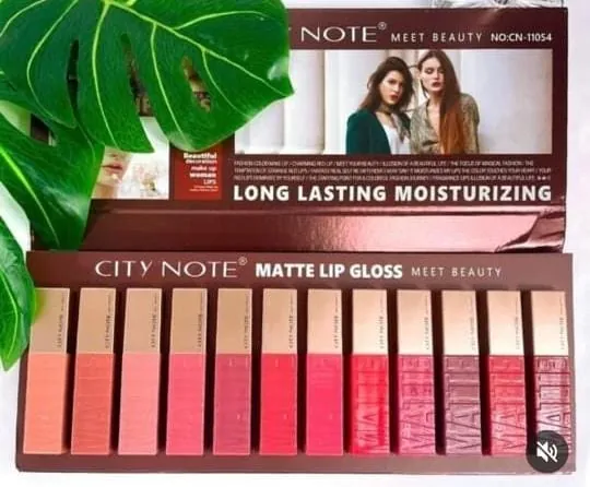 CITY NOTE - MATTE LIPGLOSS - CITY NOTE LABIALES - Comprar en Panama