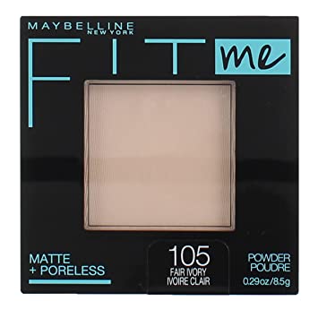 Maybelline Polvo Fit Me - 105 Fair Ivory 