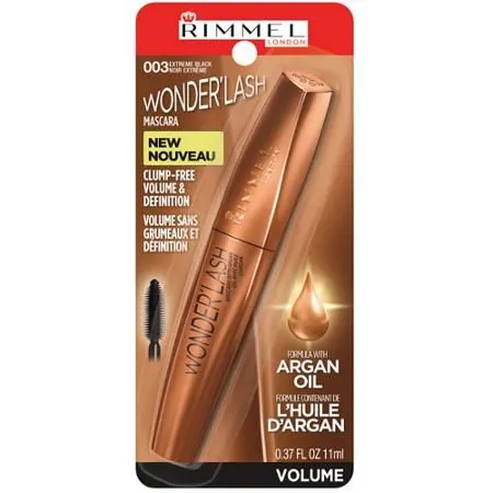 MASCARA RIMMEL WONDER LASH-003 EXTREME BLACK - RIMMEL MASCARA  - Comprar en Panama