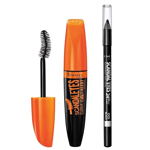 MASCARA RIMMEL SCANDALEYES -003 BLACK 2 EN 1 - miniatura