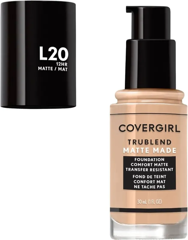 COVERGIRL - TRUBLEND MATTE MADE - L20 LIGHT IVORY - COVERGIRL BASES  - Comprar en Panama