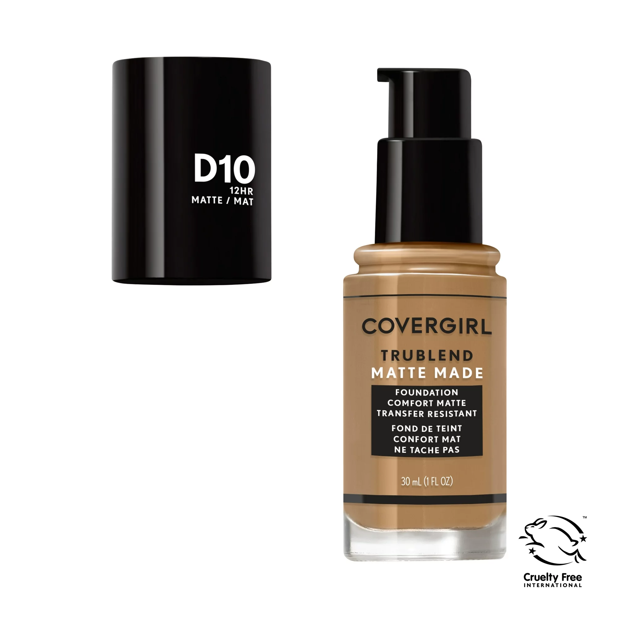 COVERGIRL - TRUBLEND MATTE MADE - D10 GOLDEN CARAMEL 