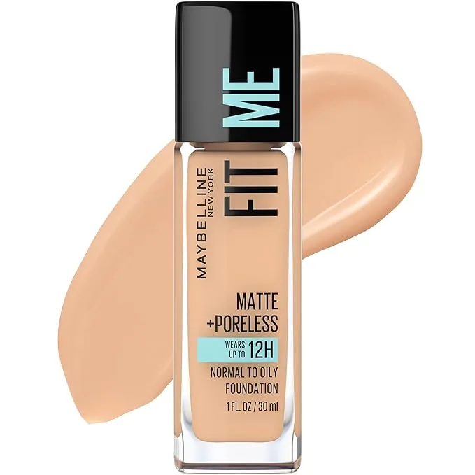MAYBELLINE - FIT ME MATTE + PORELESS - 222  TRUE BEIGE - MAYBELLINE BASES  - Comprar en Panama