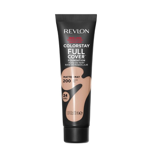 REVLON - COLORSTAY FULL COVER MATTE FOUNDATION - 200 NUDE MU