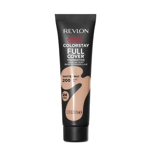 REVLON - COLORSTAY FULL COVER MATTE FOUNDATION - 200 NUDE MU - REVLON BASES  - Comprar en Panama