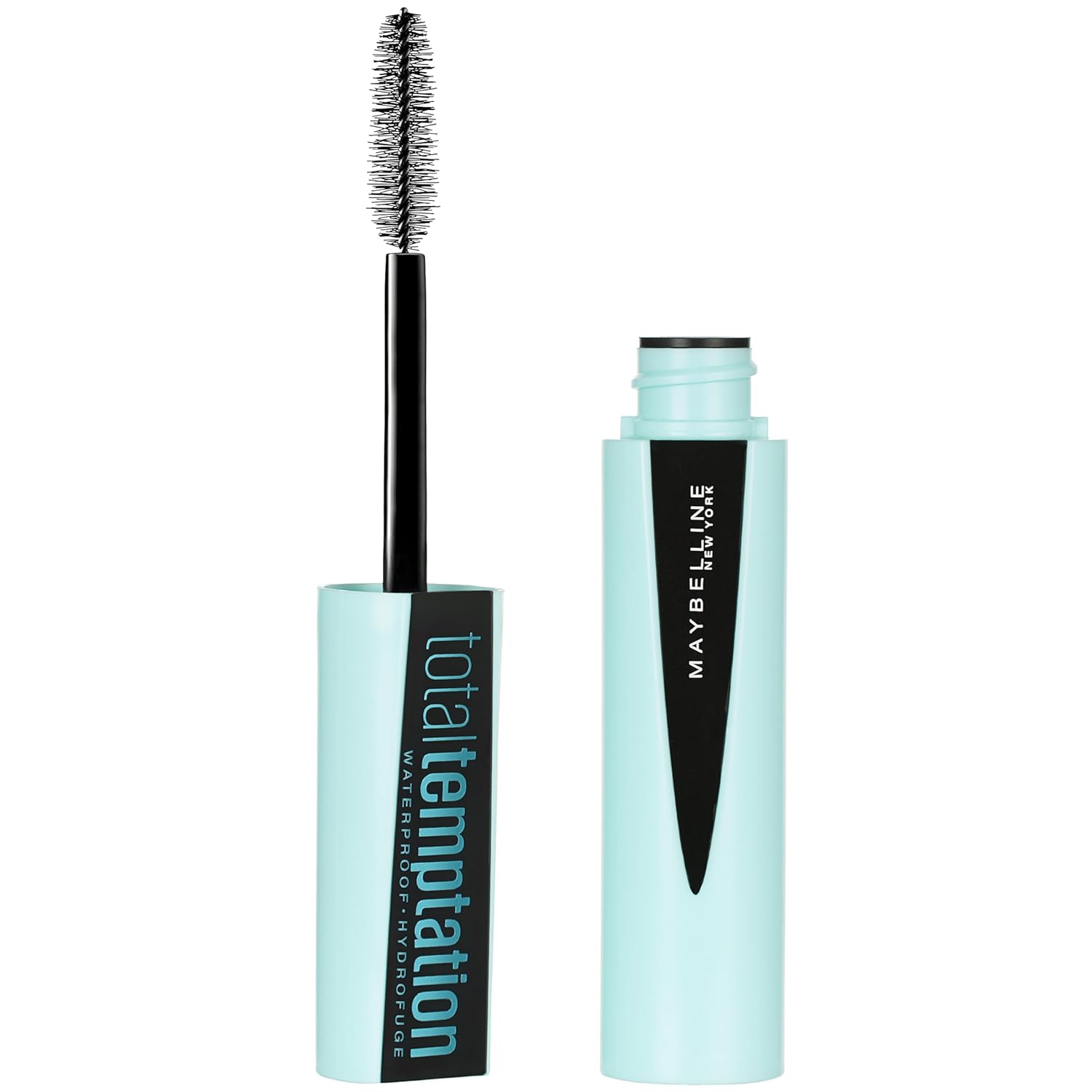 MASCARA MAYBELLINE TOTAL TEMPTATION WATERPROOF - 604 VERY BLACK - miniatura