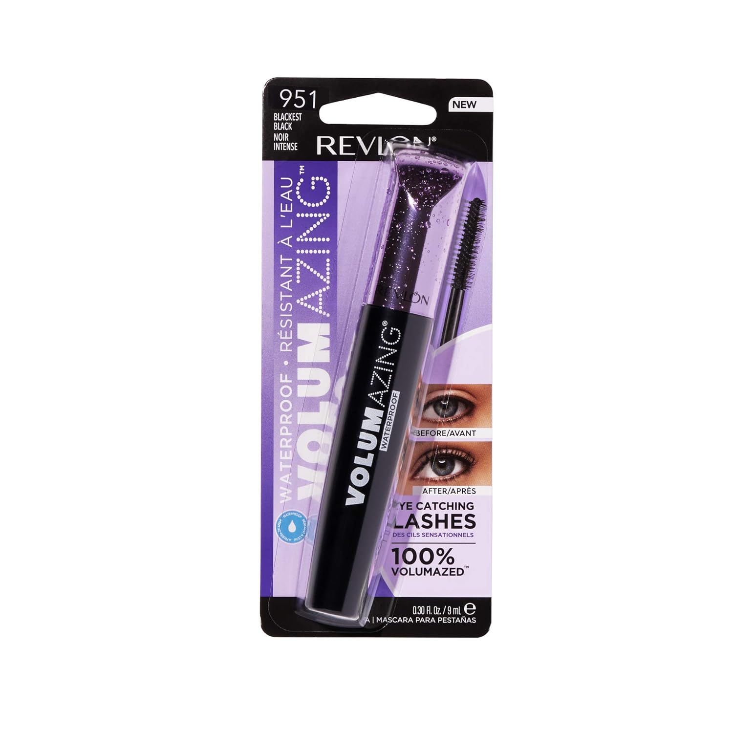 Revlon Volumazing Waterproof Mascara - 951 Blackest Black