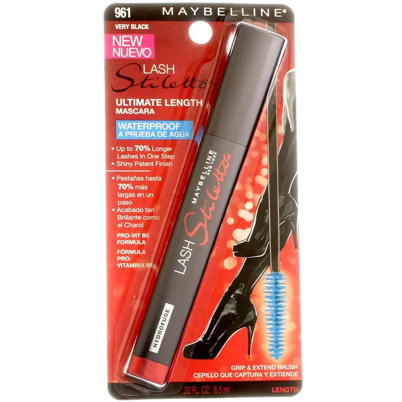 Mascara Maybelline Lash Stiletto - 961 VERY BLACK  - MAYBELLINE MASCARA  - Comprar en Panama