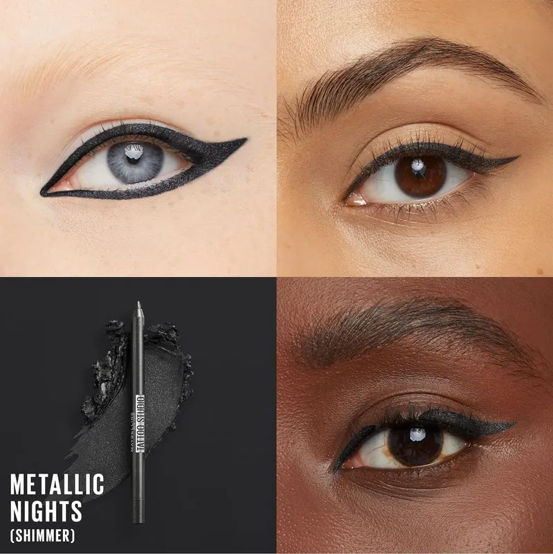 Maybelline - EyeLiner Tattoo Studio - 983 METALLICS NIGHTS  - MAYBELLINE - vista adicional