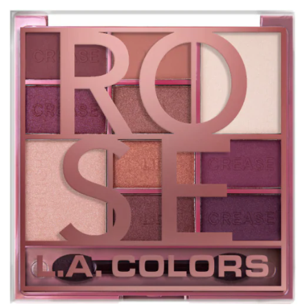 L.A. Colors - Block Eyeshadow Palette - Rose