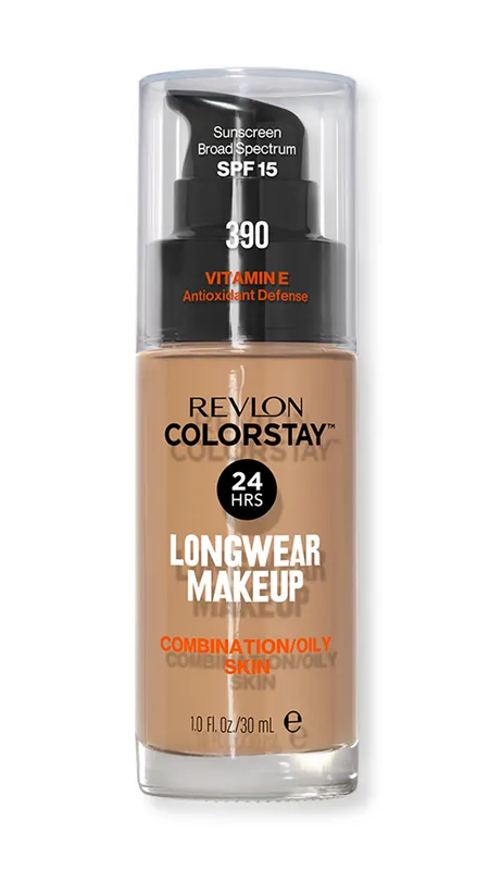 BASE REVLON COLORSTAY - 24 HRS - 390 RICH MAPLE   - REVLON BASES  - Comprar en Panama