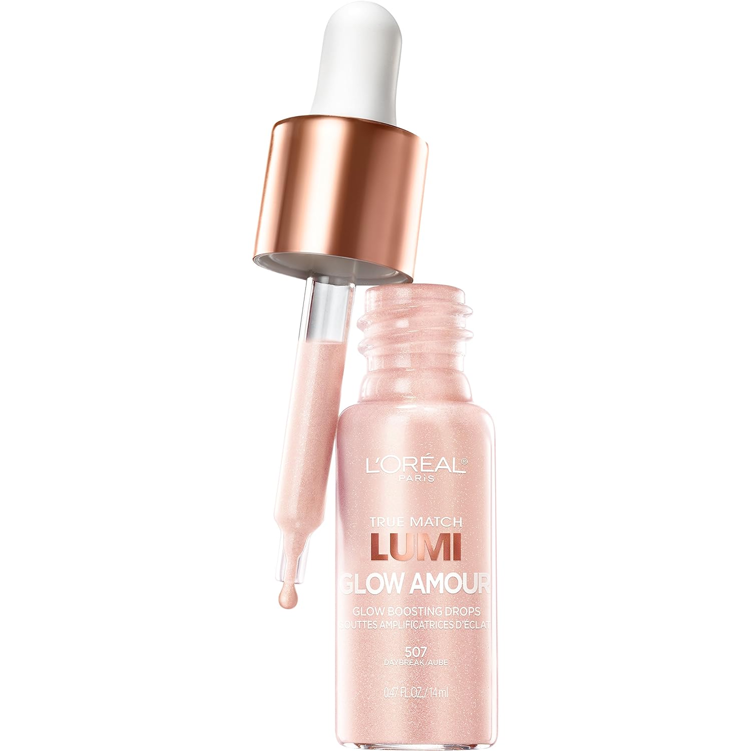 ILUMINADOR LOREAL TRUE MATCH - LUMI GLOW AMOUR BOOSTING DROPS - 507 DAYBREAK