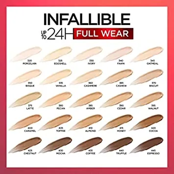 Infallible Full Wear Concealer Loreal - 405 TOFFEE  - Loreal - vista adicional
