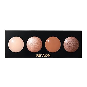 Revlon Crème Eyeshadow Palette, Illuminance - 710 Not Just Nudes