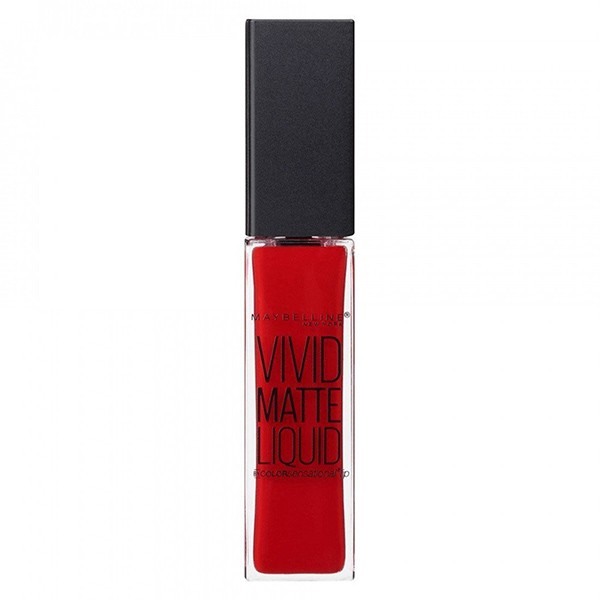 LABIAL MAYBELLINE VIVID MATTE LIQUID -36 RED PUNCH - miniatura