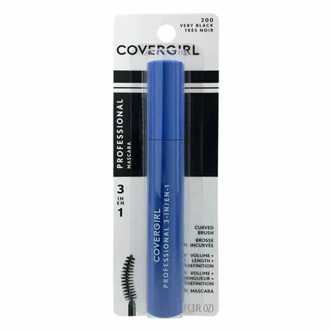 MASCARA COVERGIRL PROFESSIONAL 3 EN 1- 200 VERY BLACK - COVERGIRL MASCARA  - Comprar en Panama