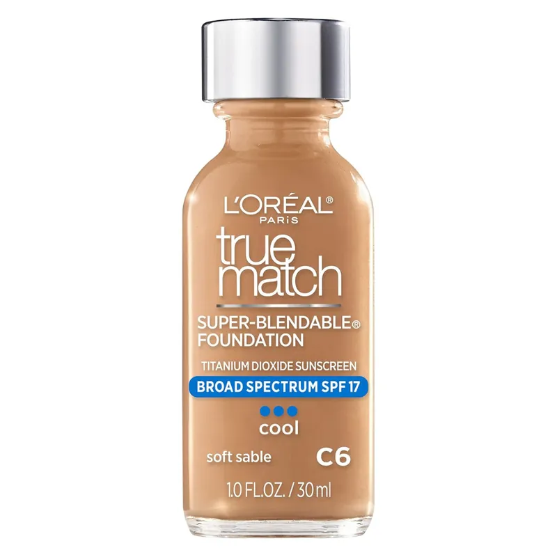 LOREAL TRUE MATCH - FOUNDATION - C6 SOFT SABLE - LOREAL BASES  - Comprar en Panama