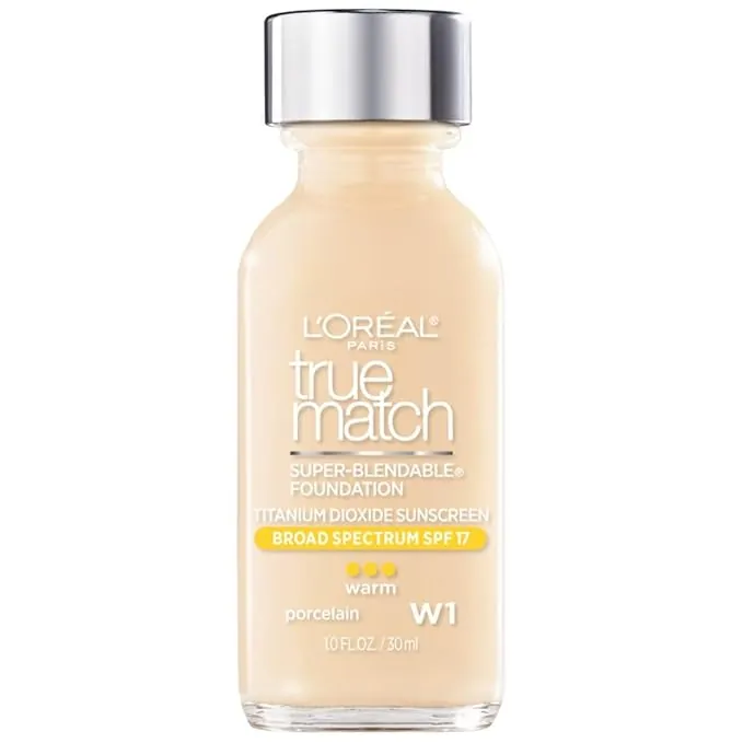 LOREAL TRUE MATCH - FOUNDATION - W1 PORCELAIN - LOREAL BASES  - Comprar en Panama