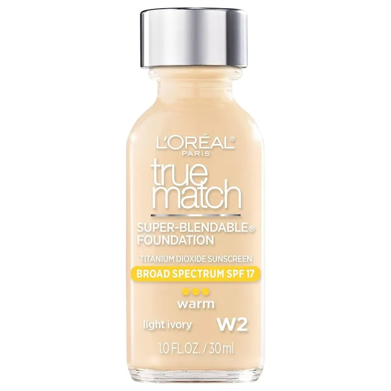 LOREAL TRUE MATCH - FOUNDATION - W2 LIGHT IVORY - LOREAL BASES  - Comprar en Panama