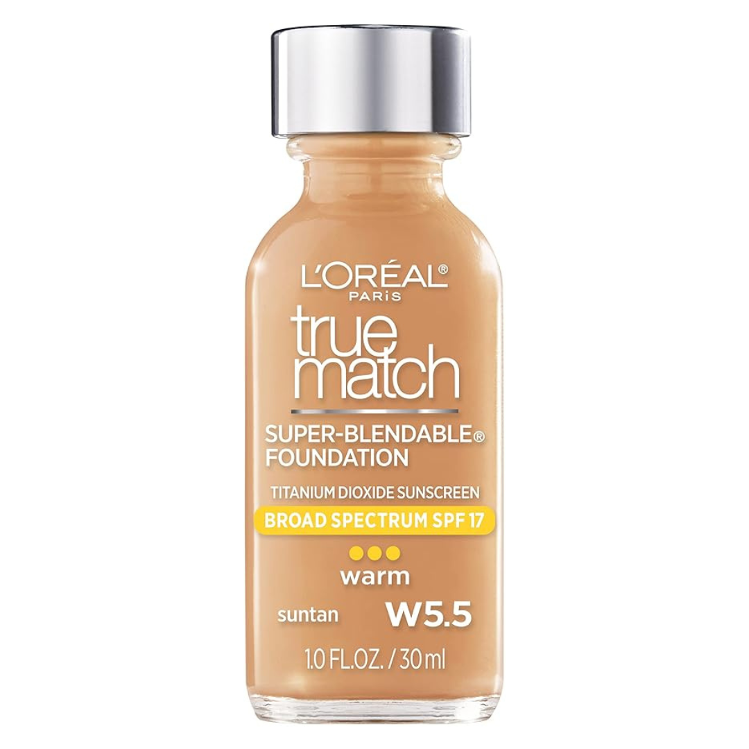 LOREAL TRUE MATCH - FOUNDATION - W5.5 SUNTAN  - LOREAL BASES  - Comprar en Panama
