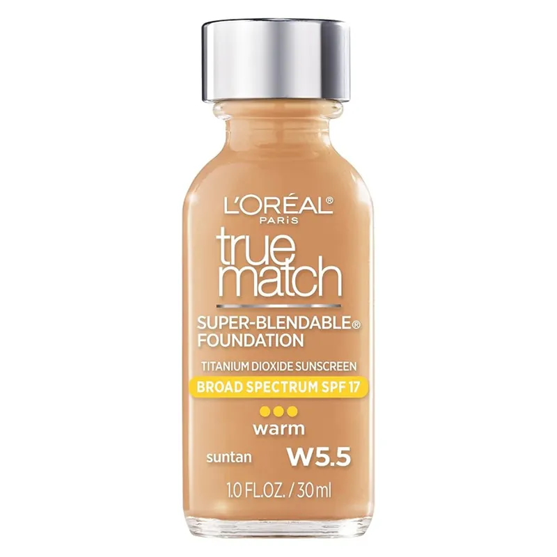 LOREAL TRUE MATCH - FOUNDATION - W5.5 SUNTAN  - LOREAL BASES  - Comprar en Panama
