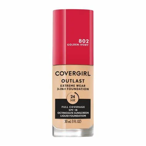 COVERGIRL OUTLAST -802 GOLDEN IVORY - COVERGIRL BASES  - Comprar en Panama