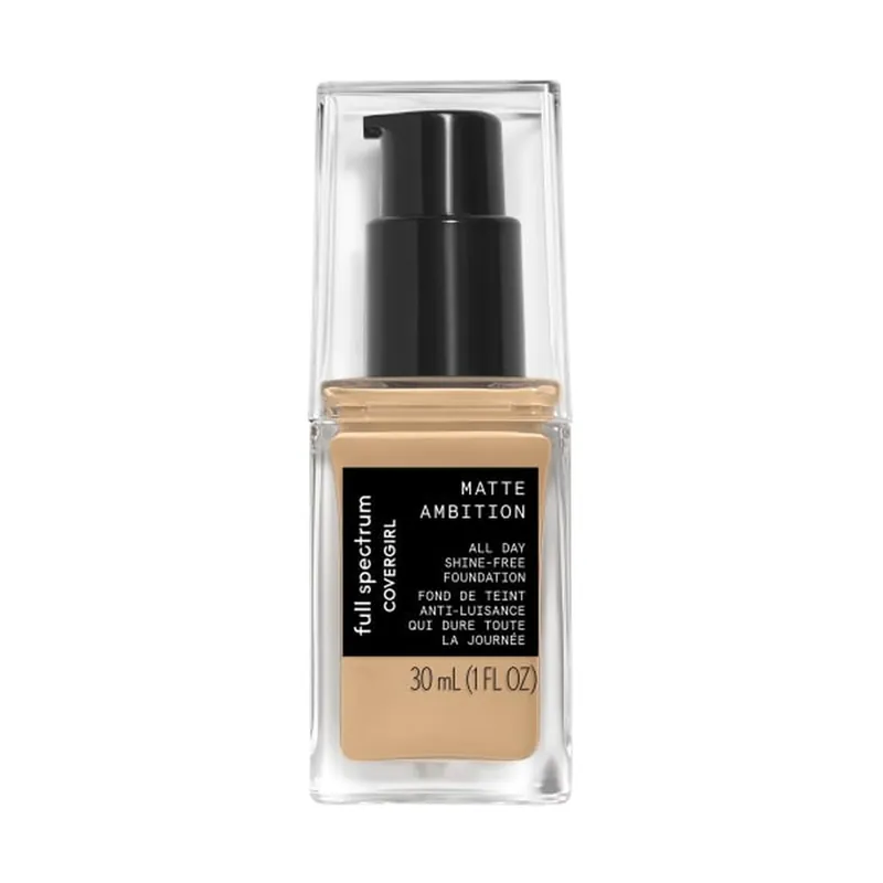 COVERGIRL - Matte Ambition All-Day Matte Foundation - FS120 LIGHT NATURAL - COVERGIRL BASES  - Comprar en Panama