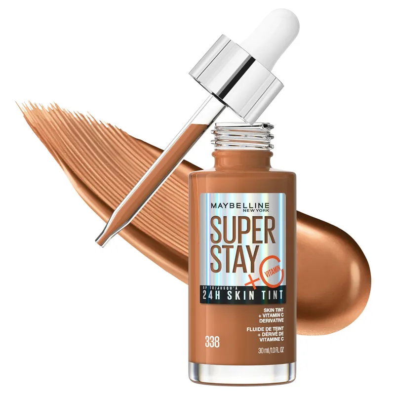 BASE MAYBELLIE - SUPER STAY 24H SKIN TINT - 338 MEDIUM TAN - MAYBELLINE BASES  - Comprar en Panama