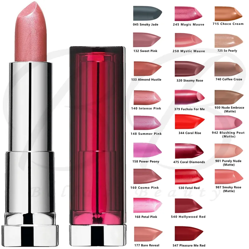 MAYBELLINE - COLOR SENSATIONAL LIPSTICK - TONOS MIXTOS  - MAYBELLINE LABIALES en Panama