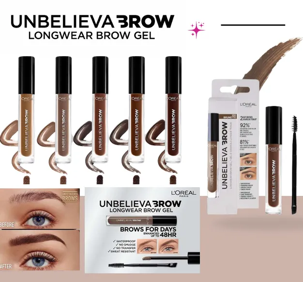 LOREAL - UNBELIEVA BROW - GEL - LOREAL PRODUCTO DE CEJA  - Comprar en Panama