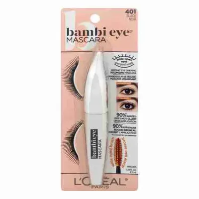 L'Oréal Bambi Eye Máscara de Pestañas Tono 401 Black