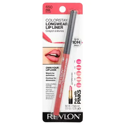 Revlon - Colorstay Longwear Lip Liner - 650 Pink Rose