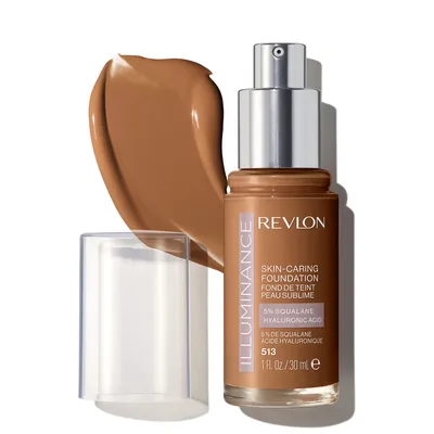 Revlon - Iluminance Foundation - 513 Brown Suede